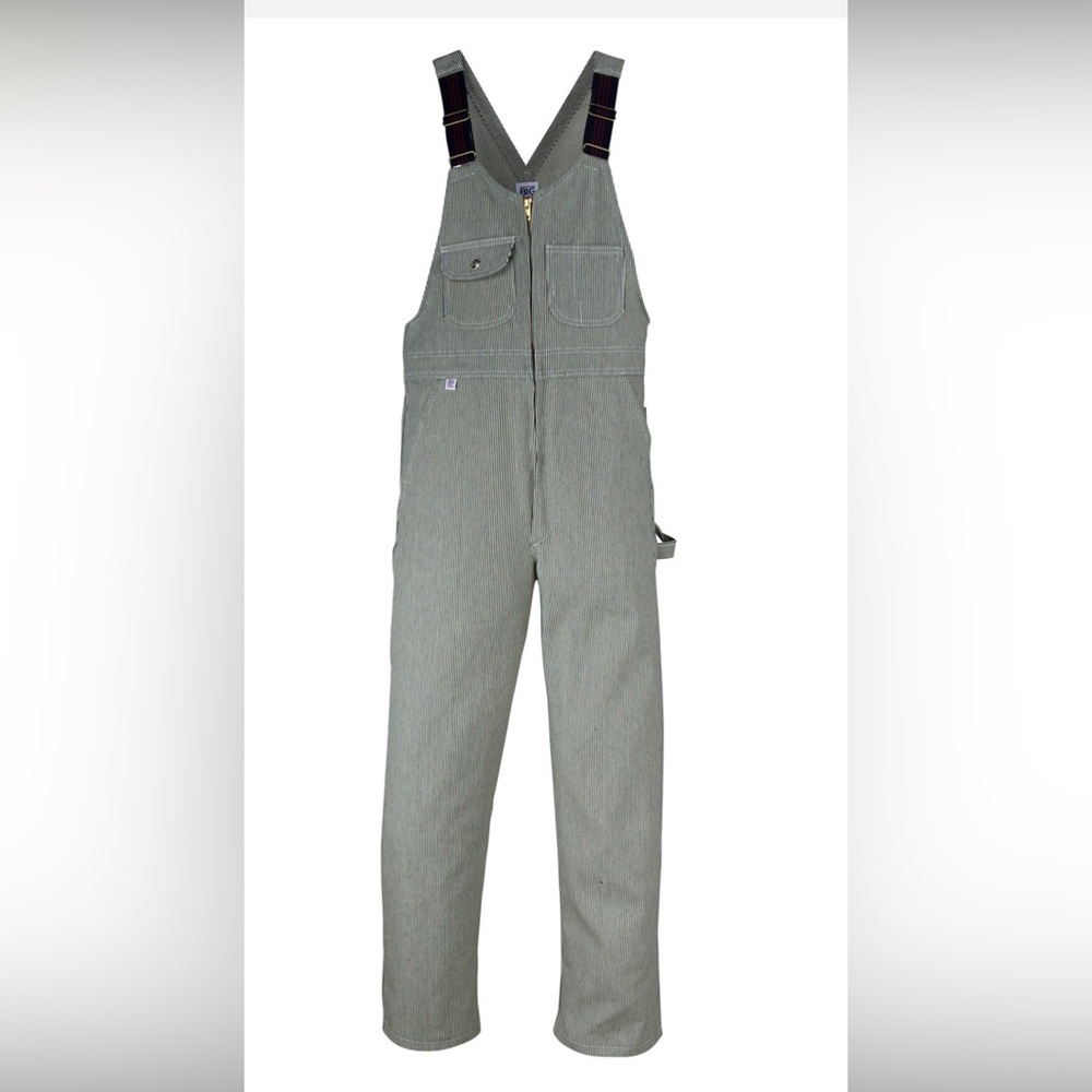Striped Overalls